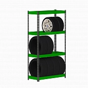 Стеллаж Metalex серия TIRES 1800х1000х400