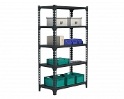 Стеллаж Metalex MID 2200х1000х600 5 полок (серый)