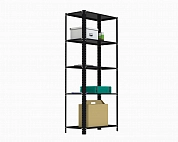 Стеллаж Metalex AIR 2200х800х400 (5 полок) чёрный
