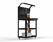 Тележка инструментальная Metalex Тип 5 700х350х800 3 полки (черный)