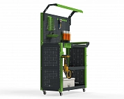 Тележка инструментальная Metalex тип 6 700х400х800 3 полки (серо-зеленый)