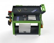 Тележка инструментальная Metalex Тип 2А 700х450х800 2-е полки (серо-зеленый)