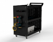 Тележка инструментальная Metalex Тип 3 800х350х800 3 полки (черный)