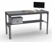 Стол металлический Metalex 750х1300х500 серый
