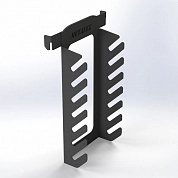 Держатель для ключей Metalex 240х150 серый