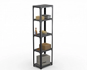 Стеллаж Metalex Kit Comfort 1800х500х600 5-ть полок (Серый)