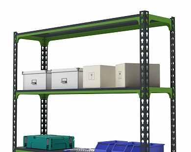 Металлические стеллажи Metalex серии MID