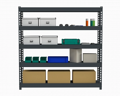 Металлические стеллажи Metalex серии HARD
