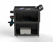 Тележка инструментальная Metalex Тип 3 800х400х950 3 полки (серый)