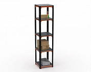 Стеллаж Metalex Kit Comfort 2000х500х500 5-ть полок (оранжево-чёрный)