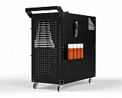 Тележка инструментальная Metalex Тип 3 800х450х800 2-е полки (черный)