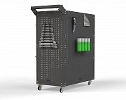 Тележка инструментальная Metalex Тип 3 900х400х950 3 полки (серый)