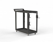 Тележка инструментальная Metalex Тип 1 700х350х800 2-е полки (серый)