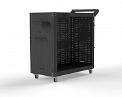 Тележка инструментальная Metalex Тип 3 700х450х800 2-е полки (серый)