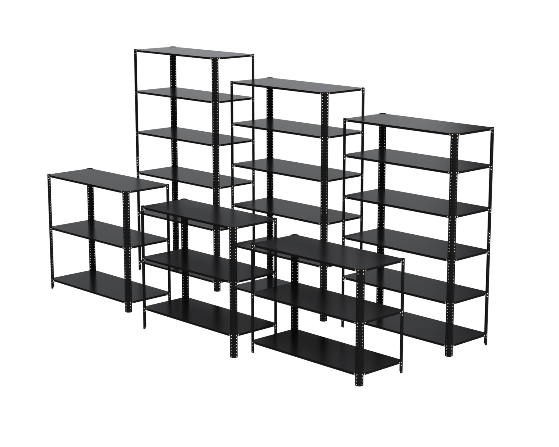 Металлические стеллажи Metalex серии AIR