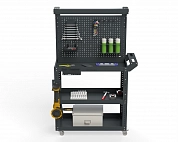 Тележка инструментальная Metalex тип 6 800х350х800 3 полки (серый)