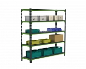Стеллаж Metalex MID 1800х1800х500 5 полок