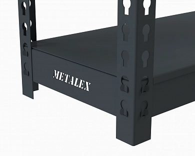 Металлические стеллажи Metalex серии HARD