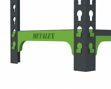 Металлические стеллажи Metalex серии MID