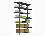 Стеллаж Metalex AIR 2200х1600х600 (7 полок) серый