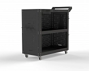Тележка инструментальная Metalex Тип 3 700х450х800 3 полки (серый)