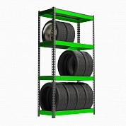 Стеллаж Metalex серия TIRES 2000х1600х500 (одна полка)