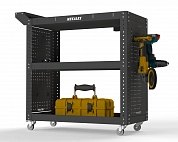 Тележка инструментальная Metalex Тип 2 700х450х800 3 полки (серый)