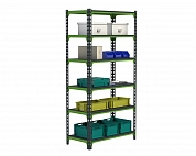 Стеллаж Metalex MID 2200х1000х400 6 полок