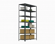Стеллаж Metalex AIR 2200х1200х400 (7 полок) серый