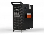Тележка инструментальная Metalex Тип 3 900х400х950 3 полки (черный)