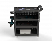 Тележка инструментальная Metalex Тип 3 800х400х950 4 полки (серый)