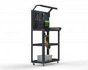 Тележка инструментальная Metalex Тип 5 700х400х950 3 полки (серый)