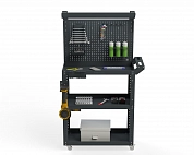 Тележка инструментальная Metalex тип 6 700х450х950 3 полки (серый)
