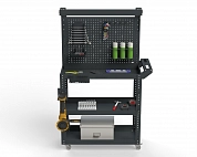 Тележка инструментальная Metalex Тип 5 800х400х800 3 полки (серый)