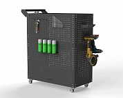 Тележка инструментальная Metalex Тип 3 700х450х950 3 полки (серый)