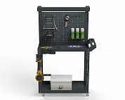 Тележка инструментальная Metalex Тип 5 800х400х800 2-е полки (серый)