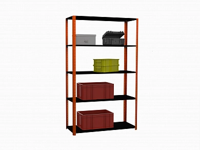 Металлические стеллажи Metalex серии AIR