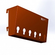 Лоток для документов Metalex 148х300 оранжевый